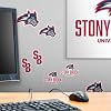 Stony Brook University Spirit Logos 50ct Vinyl Large Deluxe Stickers Variety Pack - Laptop, Water Bottle, Scrapbooking, Tablet, Skateboard, Indoor/Outdoor #5
