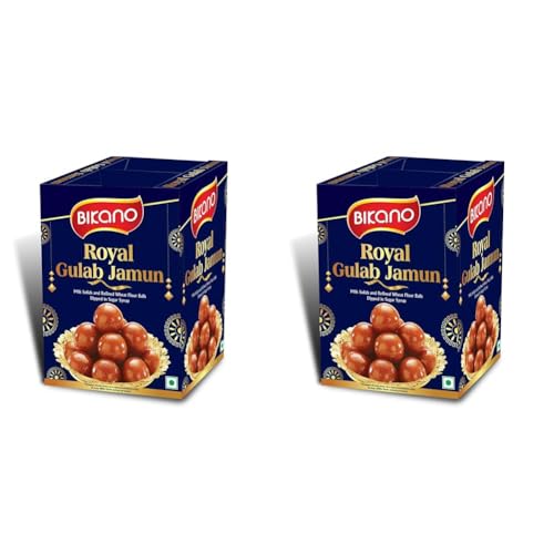 Image of Bikano Royal Gulab Jamun 1kg (Pack of 2)