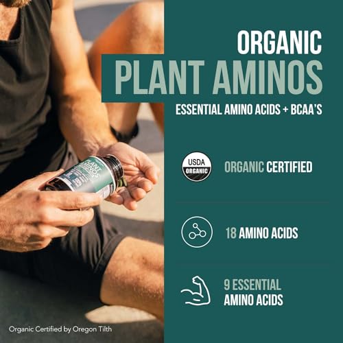 Triquetra Health TH_PL_AMINO Plant Aminos Organic Essential Amino Acids (Eaas) & Bcaa thumb #2