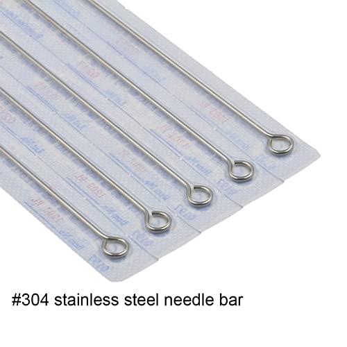 SOTICA Disposable Tattoo Needles - 50PCS Professional Tattoo Needles Pre-Cleaned Needles Liner and Magnum Suitable for Professional Tattoo Artist and Beginners. (1207RS)