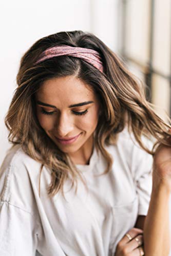 Image of Maven Thread Wide Workout Headbands for Women - Non-Slip Sweatbands for Gym, Running & Yoga