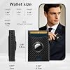 Patrocinado Patrocinado Estás viendo este anuncio según la relevancia del producto con tu búsqueda. Deja comentarios sobre el anuncio BAIGIO Tarjetero para hombre, billetera minimalista delgada con bloqueo RFID, billetera Airtag para 10-13 tarjetas con 2 ventanas para ID, regalo para hombre 8