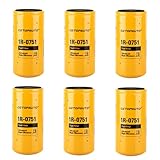 GETOPAUTO 1R-0751 Fuel Filter Compatible With Caterpillar 3116, 3126, 3306 C7 Engine Replaces
