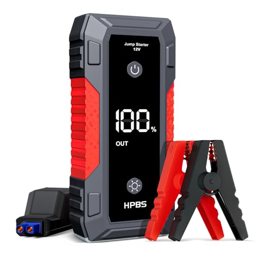 HPBS H50 Jump Starter - 5000A Jump Starter Battery Pack for Up to 10.0L Gas and 8.0L Diesel Engines,...