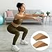 Kronabelle 2 Cork Yoga Wedge Blocks, High-Density Ergonomic Triangle Design for Wrist Support, Non-Slip Yoga Blocks for Myofascial Release & Squats