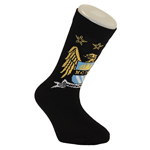 Manchester City FC. Mens Crest Dress Socks 6-11