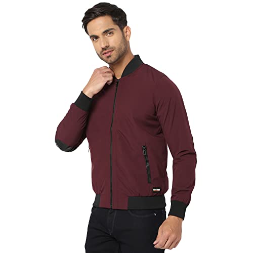 Image of Spykar Men's Cotton Blend Standard Length Jackets