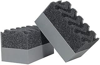 303 Products Tire Shine/Tire Dressing Applicator Pads - Perfect for Using to Apply Tire Shine, Tire Wet, Tire Gel, Or Tire Balm - Superior Product Application - Reduce Mess, 2 Pack (39025), Black