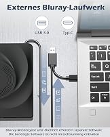 Bluray Laufwerk Extern, Externes Blu Ray Laufwerk Für Pc Blu Ray Brenner – Ansicht 5