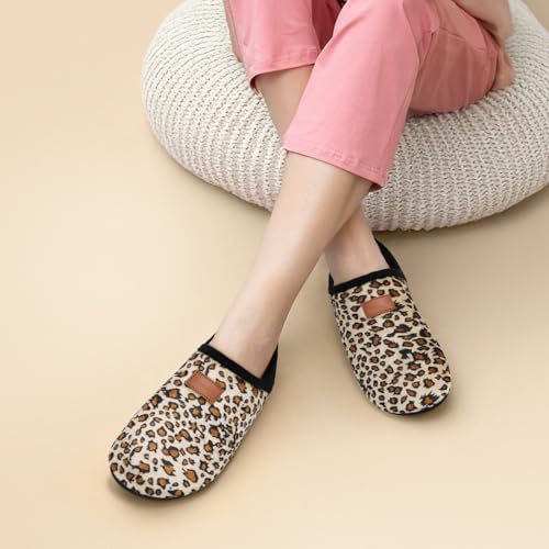 Image of Tanamo House Slippers for Women Men Indoor Barefoot Slippers Socks Slip on House Shoes Cozy Comfy Slippers for Home Bedroom Travel Yoga