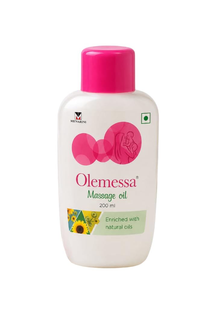 Olemessa Baby Massage Oil 200ml – Gentle Nourishing Body Oil for Baby Massage, Soft & Smooth Skin Care-picture-30