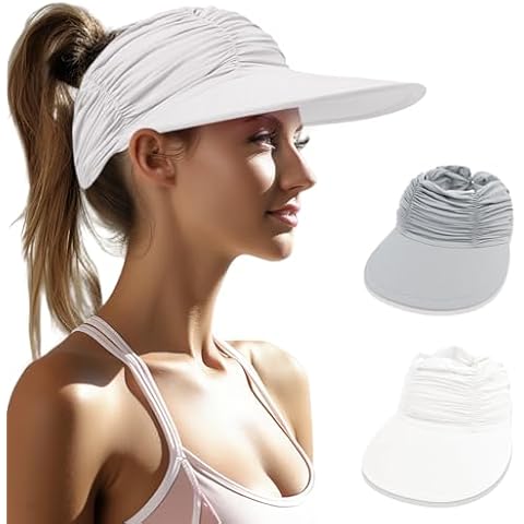 TYXHXTF Women’s Wide Brim Sun Visor Hat Cover