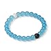Lokai Silicone Beaded Bracelet for Clean Water Cause Charity - Small, 6 Inch Circumference - Jewelry Fashion Bracelet Slides-On for Comfortable Fit for Men, Women & Kids