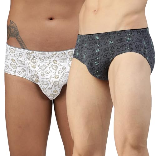 Image of Zoiro Men's Brief | Soft Band | Soft No-Marks Elastic | Breathable Innerwear | Pack of 1 | Color May Vary