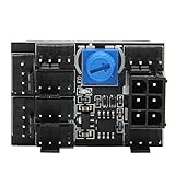 Materiales de alta calidad: hecho de materiales de PCB de alta calidad, el concentrador del ventilador PWM es resistente, duradero y no se daña fácilmente.