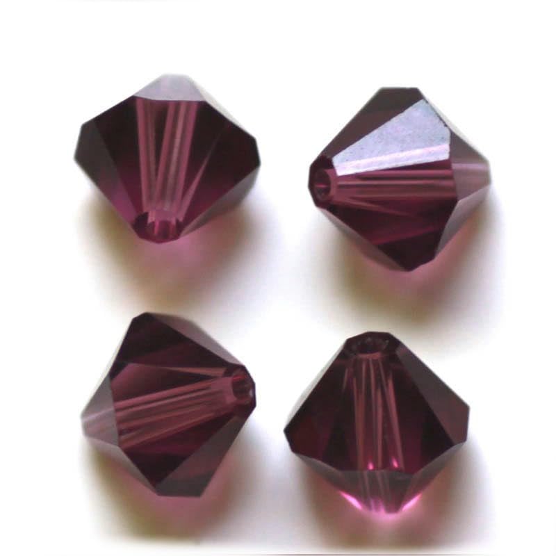 500 Cuentas de Cristal facetadas de 3/4/5/6/8/0.394 in, Cuentas de Cristal, Cuentas de Diamantes de imitación, Cuentas espaciadoras Sueltas para Manualidades, Decoraciones de Bricolaje