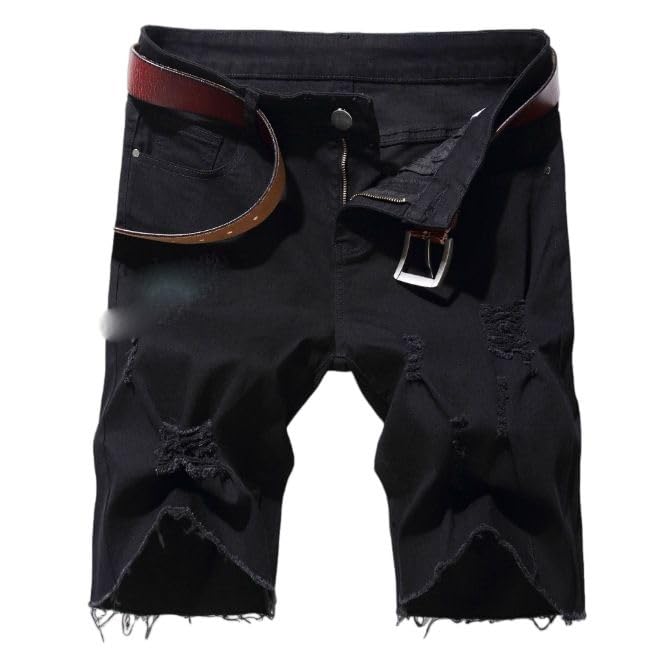 Short en jean stretch homme taille moyenne pour les loisirs - 5