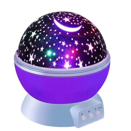 Luz Projetora de Estrelas para Galáxia e Céu Estrelado