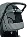 Peg Perego Booklet 50 Travel System - Includes Booklet 50 Baby Stroller and The Primo Viaggio 4-35 Infant Car Seat - Made in Italy - Atmosphere (Grey)