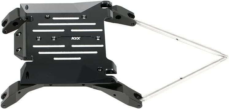 KYX Racing CNC Machined Aluminum Alloy Skid Plate Upgrades Parts Accessories for 1/10 RC Crawler Car Axial RBX10 Ryft