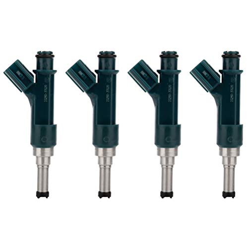 Fuel Injector,CTCAUTO 4 pcs 12 Holes Replacement Fuel Injectors Engine Part fit for 2011-2015 L exus CT200h 1.8L, 2010-2015 T oyota Prius 1.8L, 2012-2015 T oyota Prius Plug-In/Prius V 1.8L
