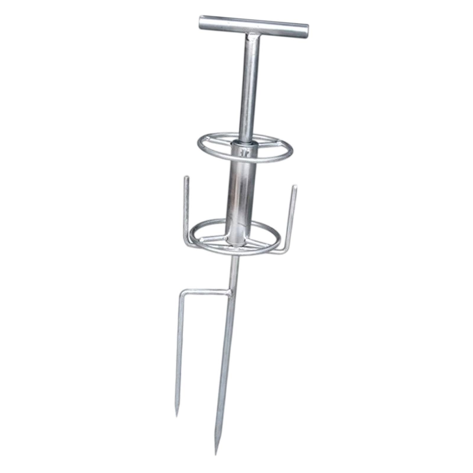 HEAVENGLOW Garden Hose Guide Spike Right Angle Hose Pulling Stand for Yard Outside Style B-picture-34
