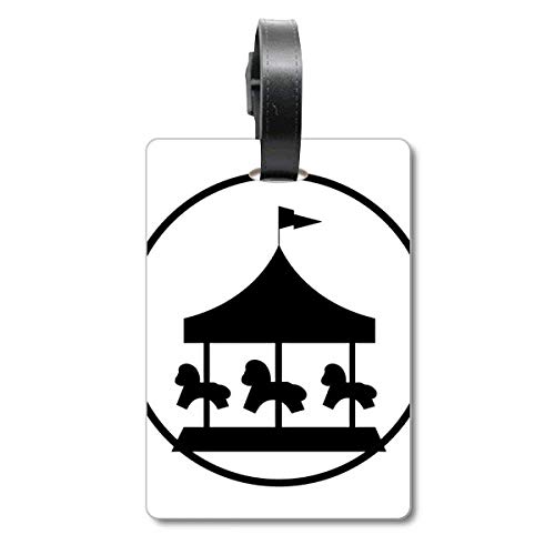 Étiquette bagage Carousel pour voyager l'esprit léger en vacances