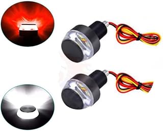 LED Light Turn Signals LED Bicycle Handlebar Motorcycle Handlebar Lights (LED Light Signals Red White) - KaberTrade
