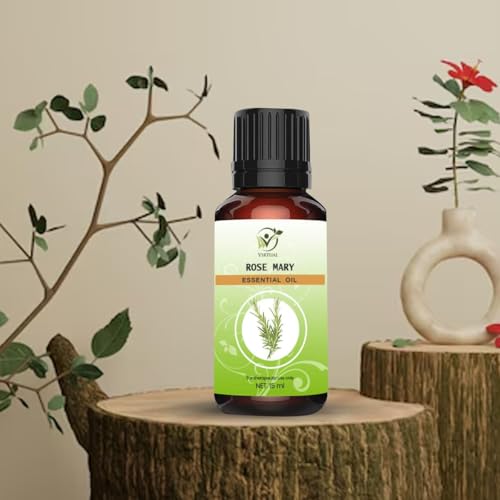Image of VIRTUAL Rosemary Essential Oil 15ml 100 Percent Pure Natural Therapeutic Grade Oil for Hair Growth Hair Fall Control Dandruff Care Aromatherapy Sleep Relaxation Skin Body Massage Use