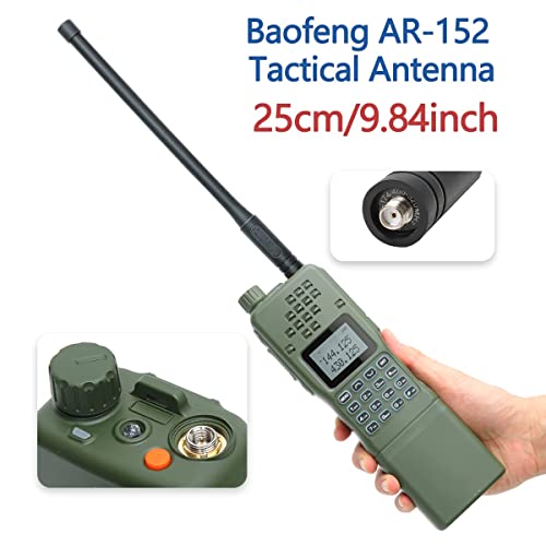 Baofeng Ar-15210W High Power Ham Radio Portable Tactical Two Way Radio Long Range Walkie Talkie 12000Mah Battery Full Kit (Green) #TOP5