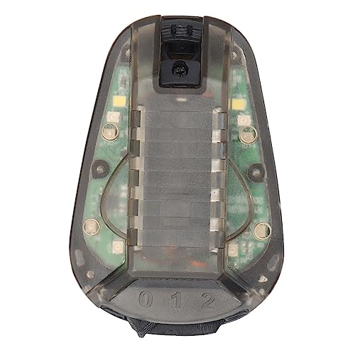 Lampe de signalisation étanche multi-modes pour casque Anneome légère et pratique