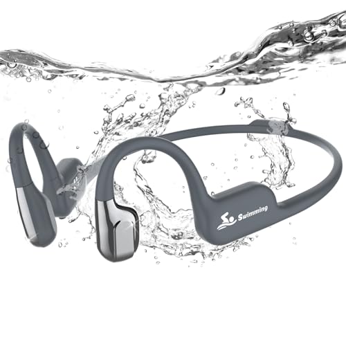 Cuffie Da Nuoto A Conduzione Ossea Esonstyle, Bluetooth 6.0, IP68, MP3 8GB, Impermeabili Fino A 3 Metri, Arancione