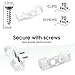 70X Grapas de Pared para Cable, AGPTEK Organizador de Cables Clips de...