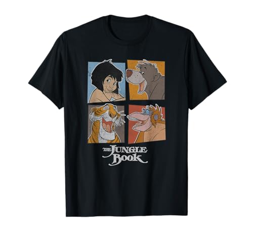 T-shirt Disney The Jungle Book style urbain idéal pour les sorties pop-culture le week-end