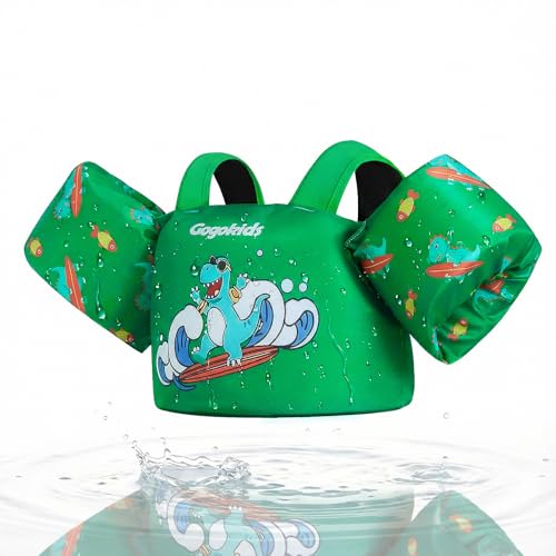Image of Gogokids Puddle Float Jumper 24-66 Pounds, Toddler Swim Vest Kids Floaties