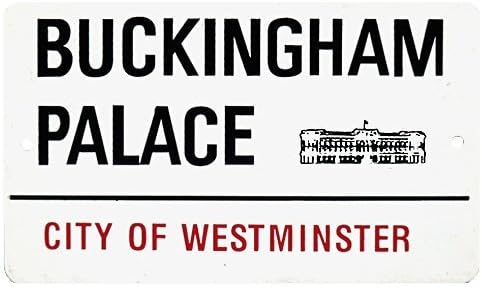 Unique - Buckingham Palace Metal Medium Street Sign (215 X 165mm)