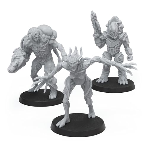 Figurines de collection Mass Effect Beta en résine haute précision par Modiphius