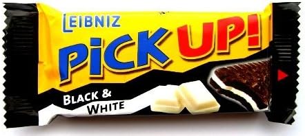 LEIBNIZ PICK UP BARS, BLACK and WHITE, 48 BARS (28 grams)