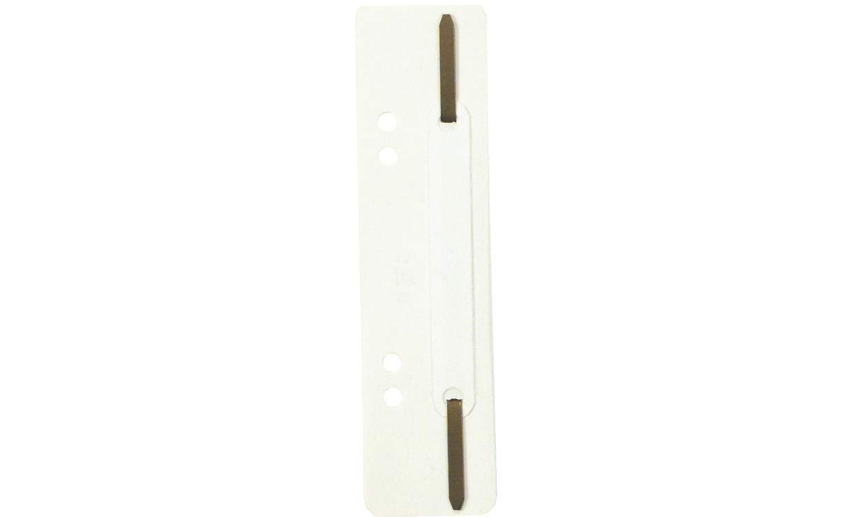 Exacompta - Ref. 426002B - 250 polypropylene slat file holders - White