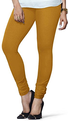Buy Golden Yellow Poly Cotton Leggings 