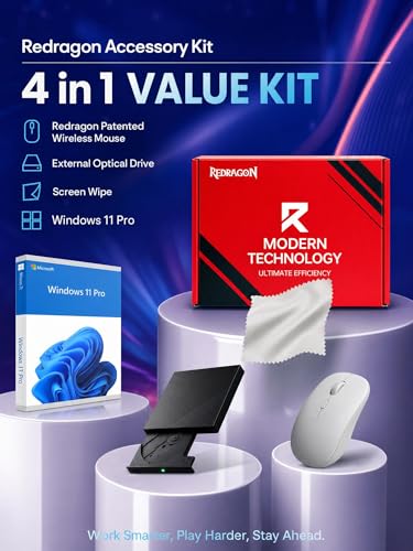 Image of Lenovo IdeaPad 16-Inch FHD+ Touchscreen Business Laptop for AI-Driven Professionals - AMD Ryzen AI 7 350 with 50 Tops NPU, 32GB DDR5 RAM, 1TB SSD, Wi-Fi 7, Windows 11 Pro, Cosmic Blue-Redragon Bundle