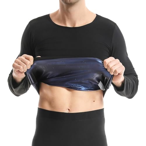 Haut de sudation course à pied et survêtement de sauna homme