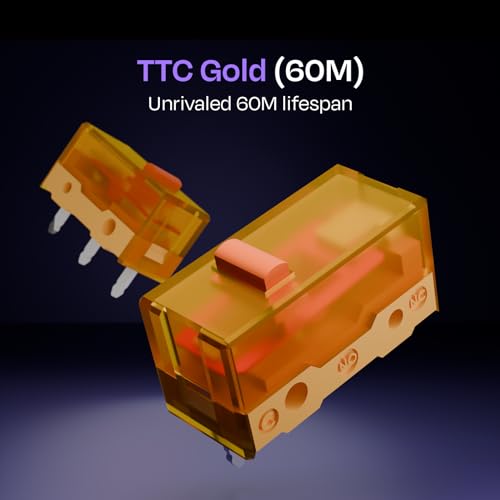 Image of Kreo Variety Pack of 3 Switches - Huano Brown, Kalih Gm 2.0, TTC Gold, Compatible With All Mice,Push Button