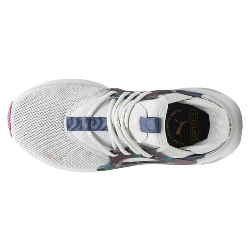 PUMA Womens Softride Enzo Evo Winter Blooms Running Sneakers Shoes - Grey - Size 9 M4