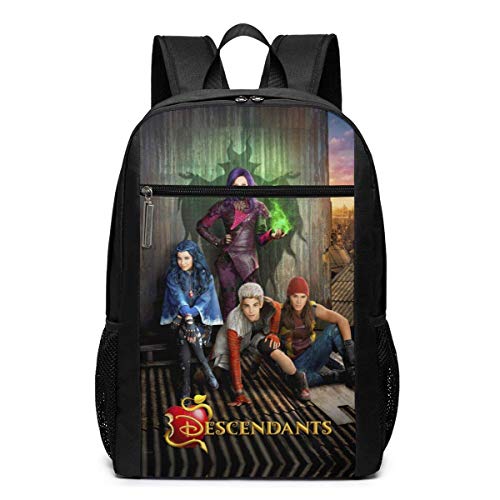 Descendientes 2 Hombres y Mujeres Mochila de Viaje de Negocios para portátil Escolar