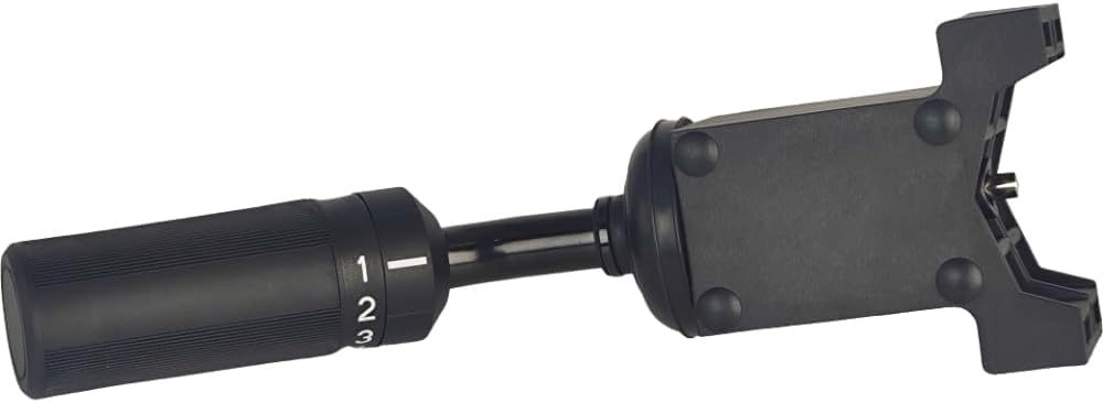 EZROAD 4 Speed Transmission Shifter 823127GT Compatible with Genie Telehandler GTH-1056 8-231-27GT 50079793 10 Pin Transmission Selector Lever Joystick Controller