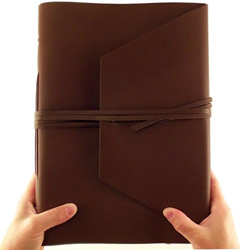 Laurel Sketch' The Bespoke Handmade Luxury Leather Sketchbook A4 A5 L – Hands Of Tym