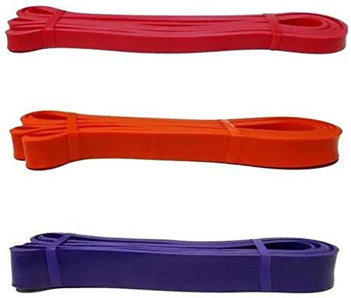 Elástico Extensor para Exercícios, 208cm, 3 peças