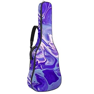 Housse de transport étanche pour guitare avec bandoulière réglable Noir et blanc, Multicolore 06, 42.9×16.9×4.7 in… - Les Beatles, Paul McCartney, John Lennon, RIngo Starr, George Harrison