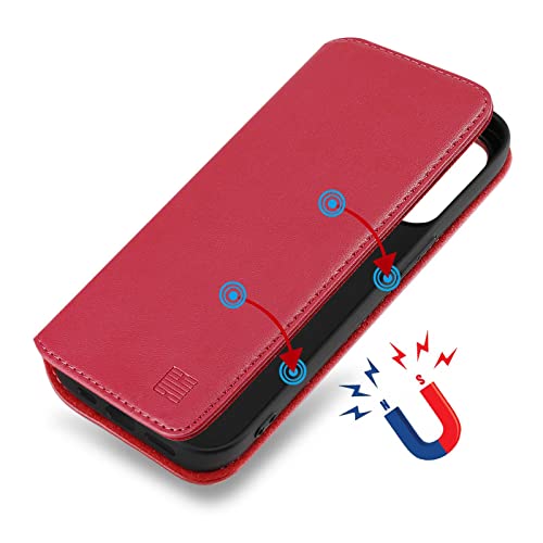 32nd Classic Series 2.0, Real Leather Book Wallet Flip Case Cover For Apple iPhone 14 Pro (6.1") - Image 4